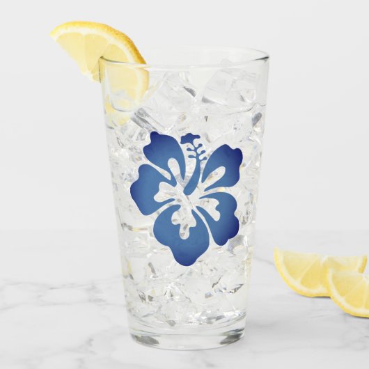 Hawaiian Print Glas (Voorkant ijs)