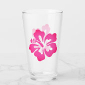 Hawaiian Print Glas (Achterkant)