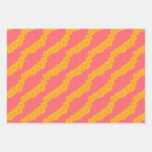 Hawaiian Print ilima lei Inpakpapier Vel (Voorkant 3)