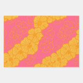 Hawaiian Print ilima lei Inpakpapier Vel (Voorkant)
