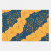 Hawaiian Print ilima lei Inpakpapier Vel (Voorkant)