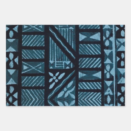 Hawaiian Print Inpakpapier Vel (Voorkant)