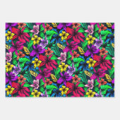 Hawaiian Print Inpakpapier Vel (Voorkant)