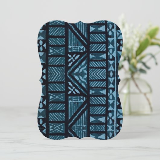 Hawaiian Print Kaart (Staand voorkant)