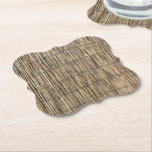 Hawaiian Print Kartonnen Onderzetters (Gekanteld)