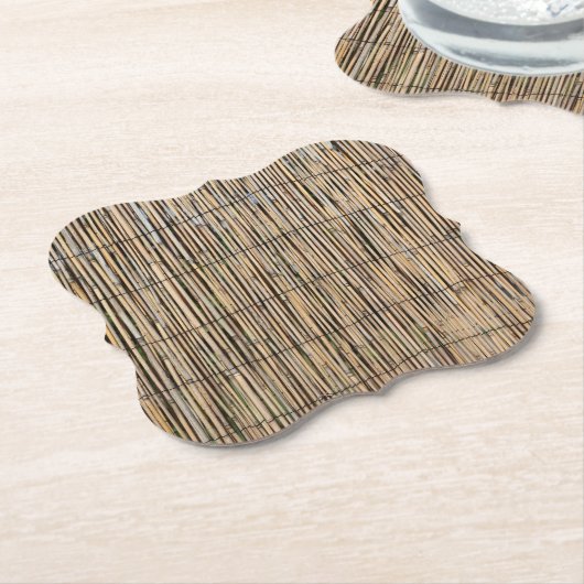 Hawaiian Print Kartonnen Onderzetters (Gekanteld)