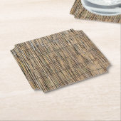 Hawaiian Print Kartonnen Onderzetters (Gekanteld)