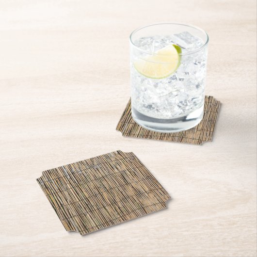 Hawaiian Print Kartonnen Onderzetters (Insitu)