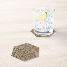 Hawaiian Print Kartonnen Onderzetters