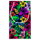 Hawaiian Print Klein Cadeauzakje (Achterkant)