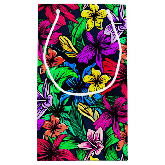 Hawaiian Print Klein Cadeauzakje (Achterkant)