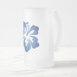 Hawaiian Print Matglas Bierpul