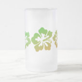 Hawaiian Print Matglas Bierpul (Center)