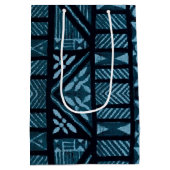 Hawaiian Print Medium Cadeauzakje (Achterkant)