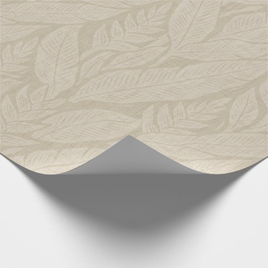 hawaiian print modern cadeaupapier (Hoek)