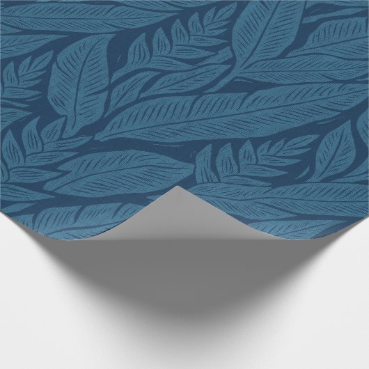 hawaiian print modern cadeaupapier (Hoek)