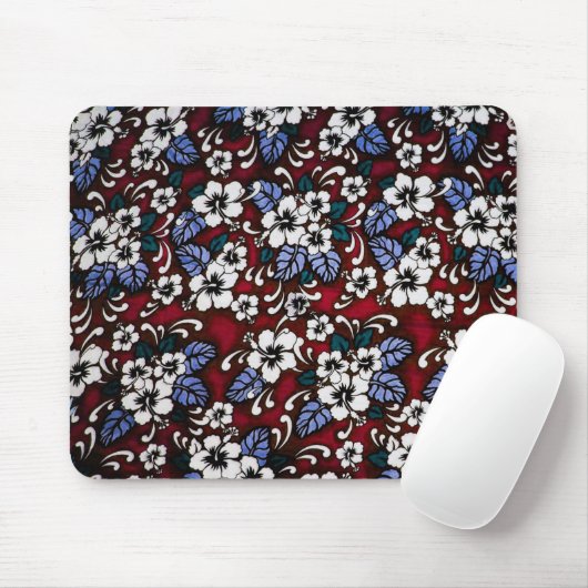 Hawaiian Print Mousepad Muismat (Met muis)