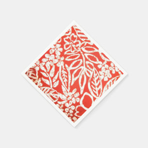 Hawaiian Print Paper Napkins Servet