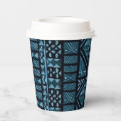 Hawaiian Print Papieren Bekers (Achterkant)