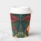 Hawaiian Print Papieren Bekers (Rechts)