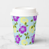 Hawaiian Print Papieren Bekers (Voorkant)