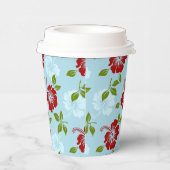 Hawaiian Print Papieren Bekers (Rechts)