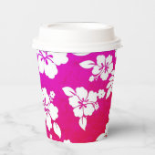 Hawaiian Print Papieren Bekers (Voorkant)