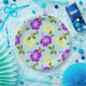 Hawaiian Print Papieren Bordje (Feest)