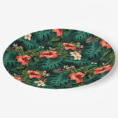 Hawaiian Print Papieren Bordje (Gekanteld)