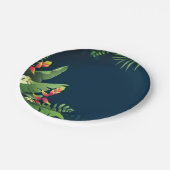 Hawaiian Print Papieren Bordje (Gekanteld)