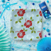 Hawaiian Print Papieren Bordje (Feest)