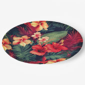 Hawaiian Print Papieren Bordje (Gekanteld)