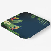 Hawaiian Print Papieren Bordje (Gebogen)