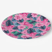Hawaiian Print Papieren Bordje (Gekanteld)