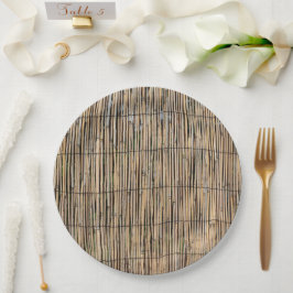 Hawaiian Print Papieren Bordje