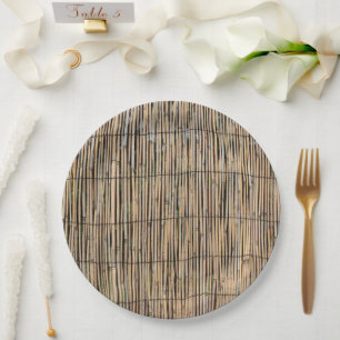 Hawaiian Print Papieren Bordje