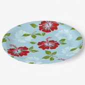 Hawaiian Print Papieren Bordje (Gekanteld)