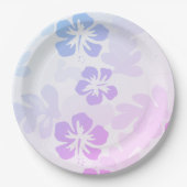 Hawaiian Print Papieren Bordje (Voorkant)