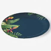Hawaiian Print Papieren Bordje (Gekanteld)