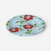 Hawaiian Print Papieren Bordje (Gekanteld)