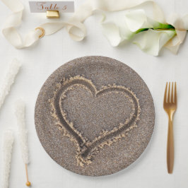 Hawaiian Print Papieren Bordje