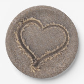 Hawaiian Print Papieren Bordje (Voorkant)