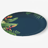 Hawaiian Print Papieren Bordje (Gekanteld)