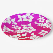 Hawaiian Print Papieren Bordje (Gekanteld)