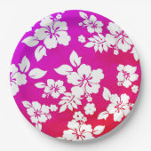Hawaiian Print Papieren Bordje (Voorkant)
