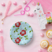 Hawaiian Print Papieren Kommen (Feest)
