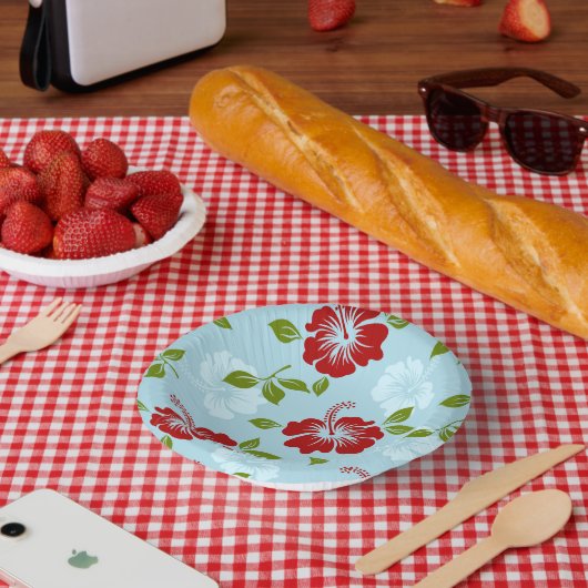 Hawaiian Print Papieren Kommen (Picknick)