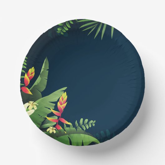 Hawaiian Print Papieren Kommen (Voorkant)