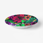 Hawaiian Print Papieren Kommen (Gebogen)