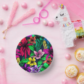 Hawaiian Print Papieren Kommen (Feest)